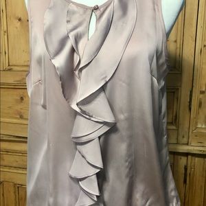 Blush lavender blouse size L